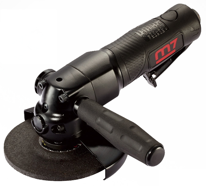 MIGHTY SEVEN Пневматическая угловая шлифовальная машина (УШМ) 125 мм, 11000 об/мин QB-7115
