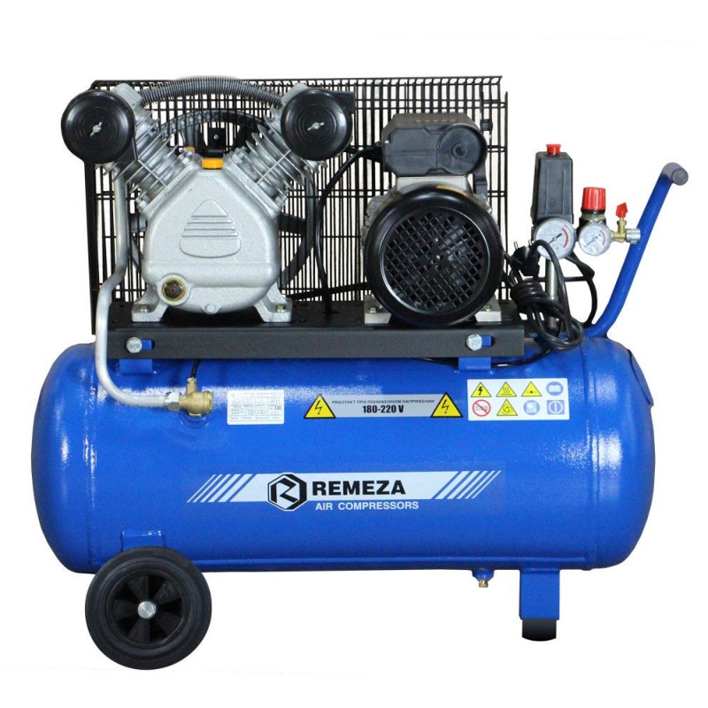 Компрессор поршневой с ременным приводом REMEZA СБ4/С-50.LB 24 A