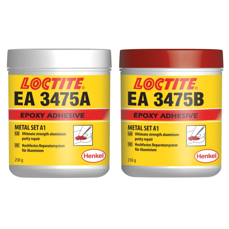 Алюмонаполненная шпатлевка LOCTITE EA 3475 500G 478253