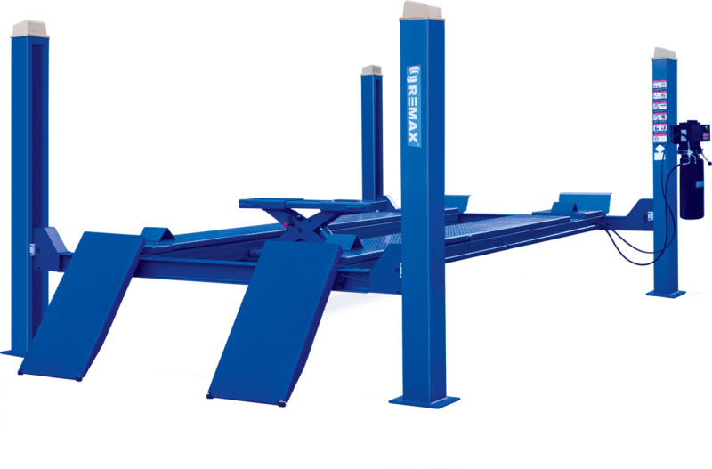 Подъемник четырехстоечный эл.гидравлический для развал/схождения г/п 4.5т, 380В ROSSVIK V4-4.5