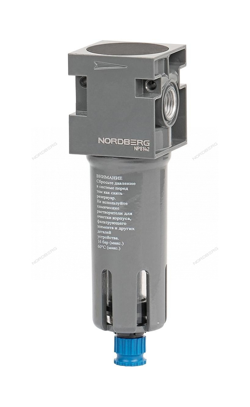 Фильтр воздушный, 1/4", 16 бар NP8142 NORDBERG