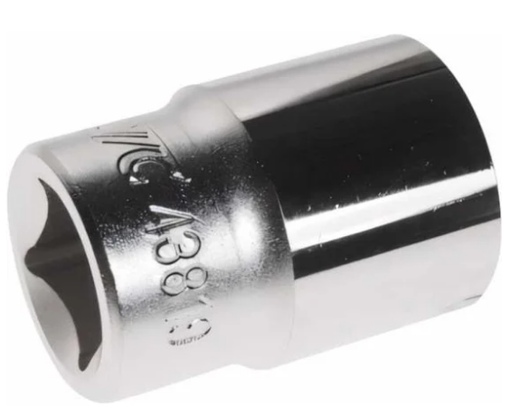 Головка торцевая 1/2" 19мм L=38мм JTC