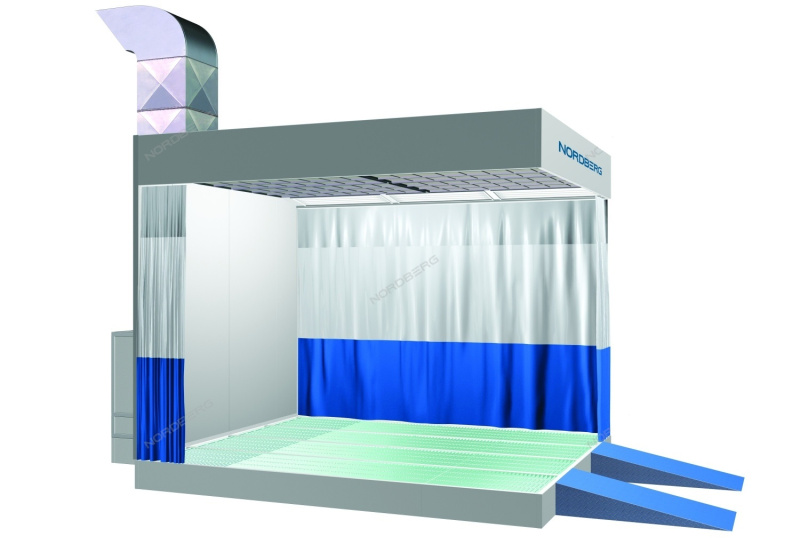 Пост подготовки к окраске с колоннами NORDBERG NB300B