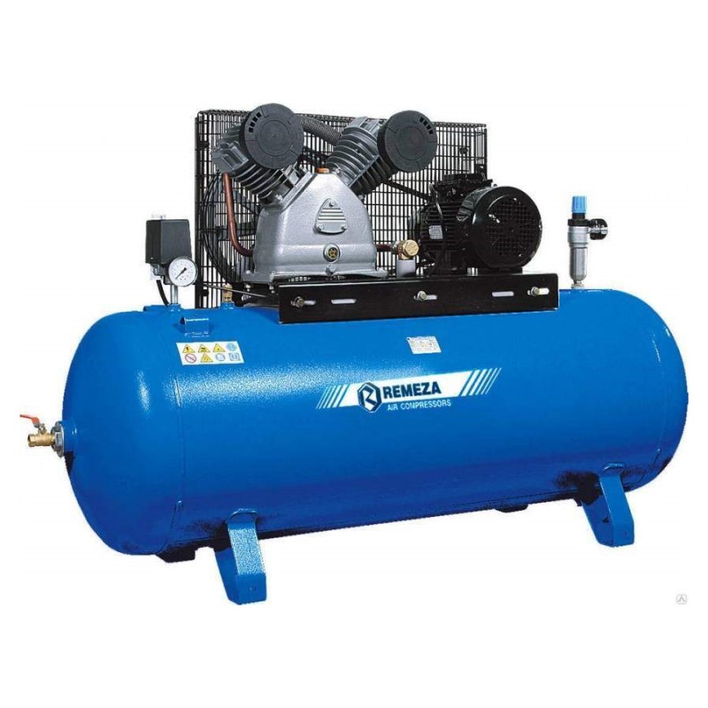 Компрессор поршневой с ременным приводом REMEZA СБ 4/Ф-270 LB 50